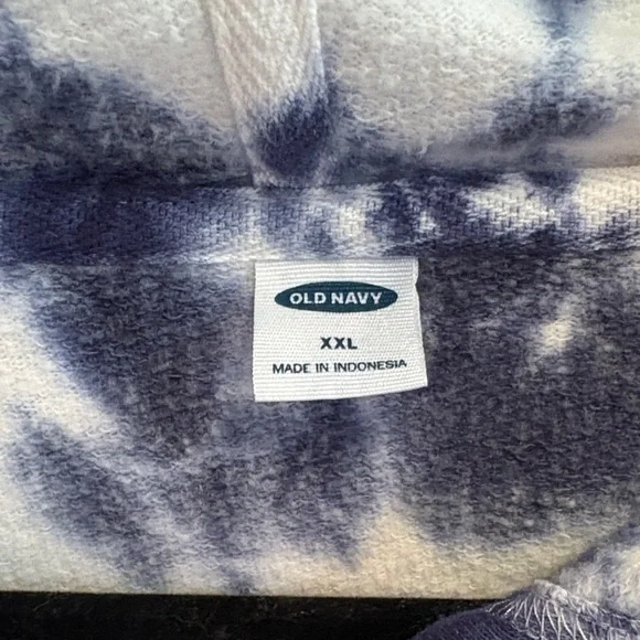 Brand new without Tags / Old Navy Red and Blue Tie-Dye Hoodie - Picture 2 of 10